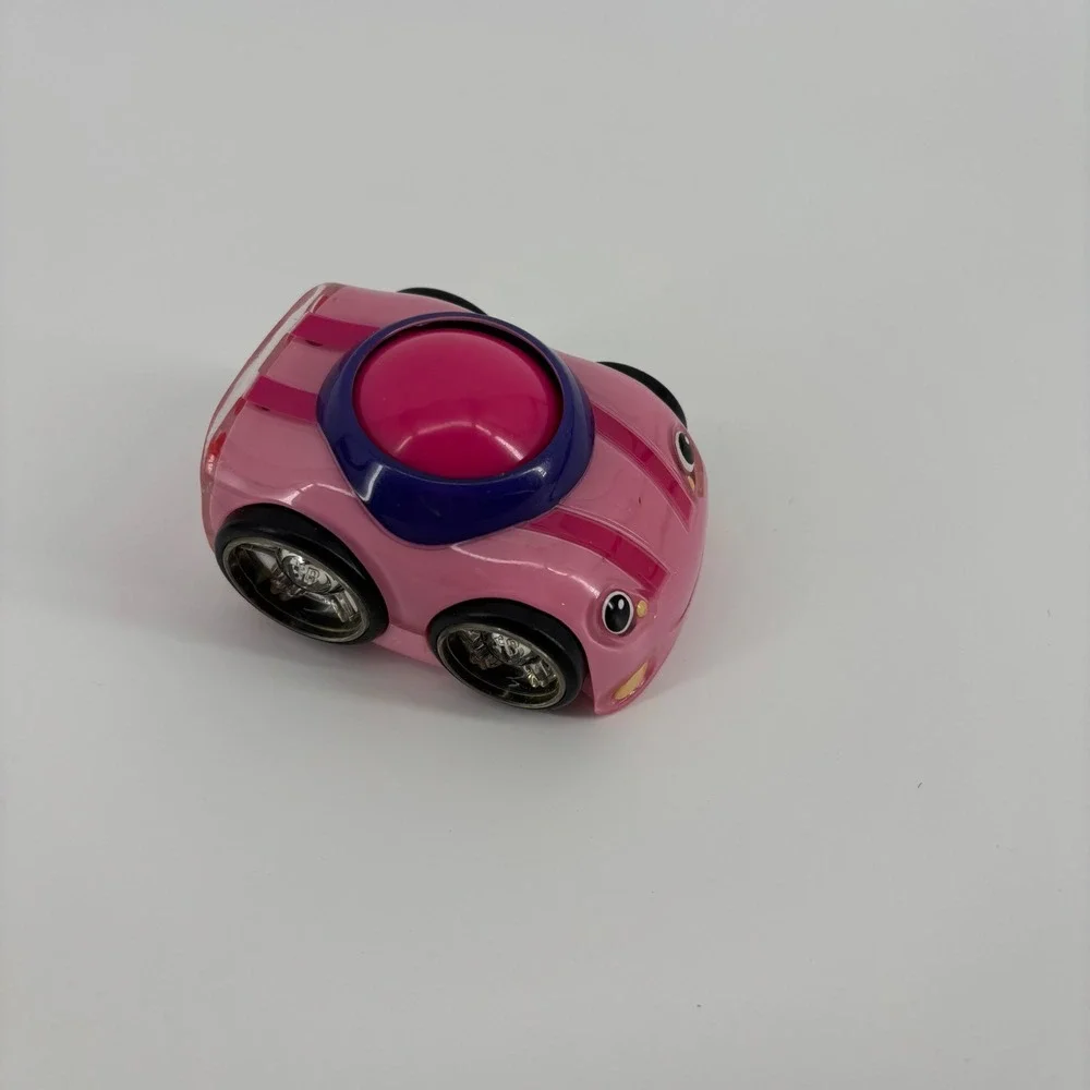 Fisher-Price Little Lil Zoomers Rollerball Pink 2010 Race Car Small Hands‎ Toy